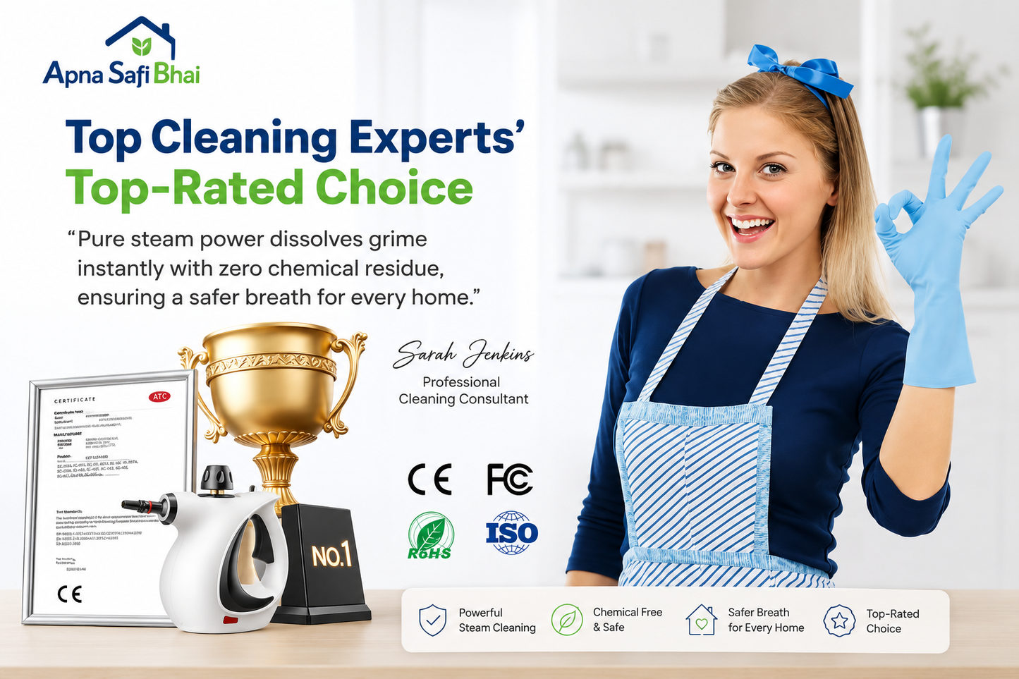 SteamPro™ Handheld Cleaner