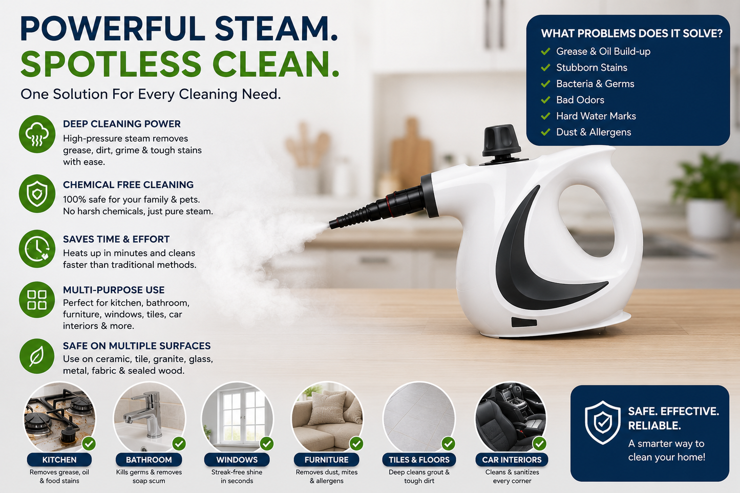SteamPro™ Handheld Cleaner